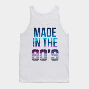 Made in the 80's 1980's Kid Vintage Retro Tank Top